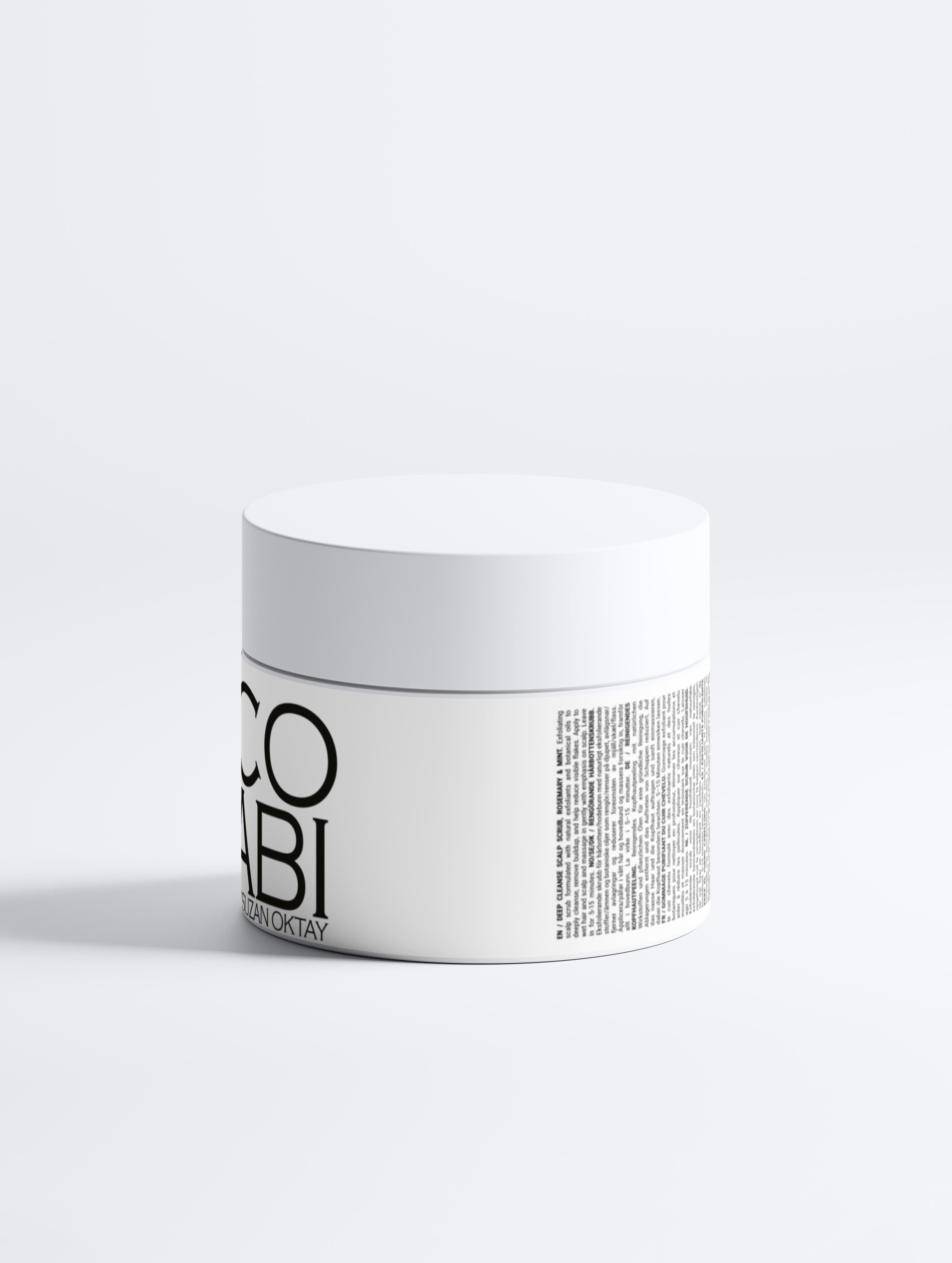 CocoHijabi Deep Cleanse Scalp Scrub, Rosemary & Mint